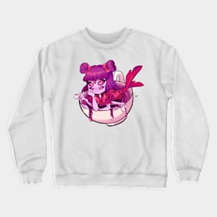 Undertale: Miss Muffet tea time Crewneck Sweatshirt